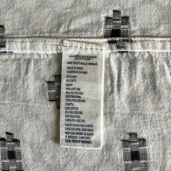 American Eagle Outfitters Cotton Poly Blend Infinity Scarf Aztec Pattern - Picture 5 of 5